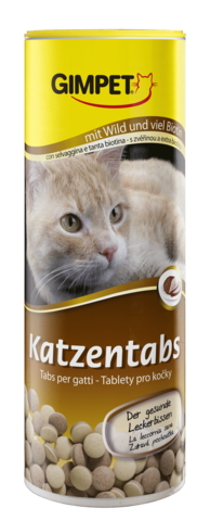 Витамины Gimpet Katzentabs с дичью для кошек старше 8-ми недель (710 шт)