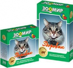 Витамины ЗДОРОВЯК для профилактики мочекаменной болезни у кошек (35 шт)