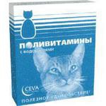 Витамины Ceva с водорослями для взрослых кошек (60 шт)