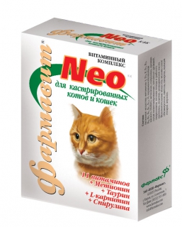 Витамины Фармавит Neo для кастрированных котов и кошек (60 шт)