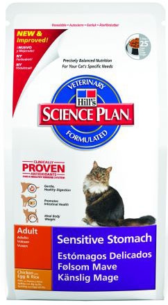   Hill's Science Plan Adult Feline Sensitive Stomach           (400 )