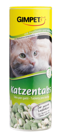 Витамины Gimpet Katzentabs с биотином для кошек старше 8-ми недель (710 шт)
