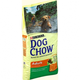 Сухой корм Dog Chow Adult с курицей и рисом для взрослых собак любых пород (3 кг)