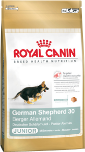 Сухой корм Royal Canin German Shepherd 30 Junior для щенков породы Немецкая овчарка ( 3 кг.)