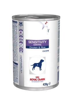 Влажный корм Royal Canin Veterinary Diet Sensitivity Control для собак при пищевой аллергии или непереносимости (420 гр.)