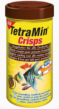 Сухой корм TetraMin Crisps в виде чипсов для всех видов декоративных рыб (100 мл)