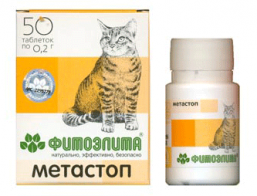 Фитомины Фитоэлита Метастоп для кошек (50 шт)