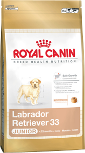 Сухой корм Royal Canin Labrador Retriever 33 Junior для щенков породы Лабрадор Ретривер ( 12 кг.)