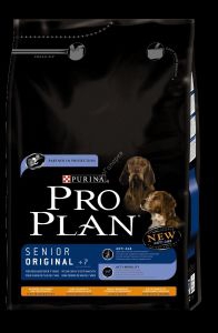 Сухой корм для собак старше 7 лет Purina Pro Plan Senior Original ( курица+рис, 3кг. )