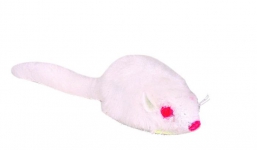 Игрушка Trixie Мышь белая с оттопыренными ушами 5см