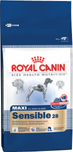 Сухой корм Royal Canin Maxi Sensible для собак с чувствительной пищеварительной системой ( 4кг.)