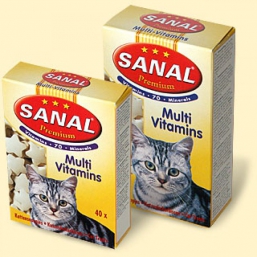 Витамины Sanal Club Cocktail общего назначения для кошек (85 шт)