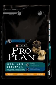Сухой корм для щенков крупных пород Purina Pro Plan Puppy Large Robust ( курица+рис, 3кг. )