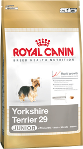 Сухой корм Royal Canin Yorkshire Terrier 29 Junior для щенков породы Йоркширский терьер ( 500г.)
