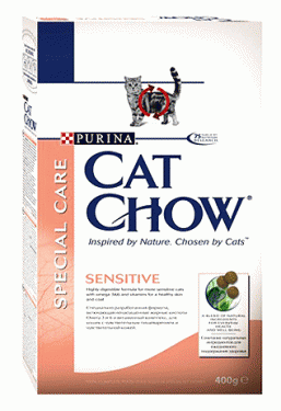   Cat Chow Sensitive         (400 )