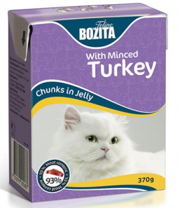  BOZITA Feline Minced Turkey     ( , 370 .)