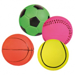 Игрушка Trixie Мяч ворсо-резиновый 6см