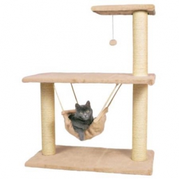 Домик для кошки Trixie Morella высота 96 см плюш бежевый