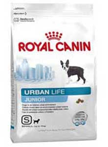 Сухой корм Royal Canin Urban Life Junior Small для щенков мелких пород живущих в городских условиях (500г)