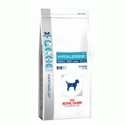 Сухой корм Royal Canin Veterinary Diet Hypoallergenic Small Dog для собак менее 10 кг с пищевой аллергией или непереносимостью (3,5 кг)