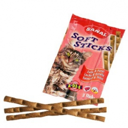 Палочки Sanal Soft Sticks с домашней птицей и печенью (3 шт)