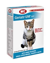 Витамины GERIATR-UM для пожилых кошек (45 шт)