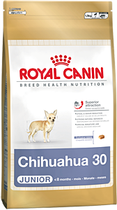 Сухой корм Royal Canin Chihuahua 30 Junior для щенков породы Чихуахуа( 1,5 кг.)