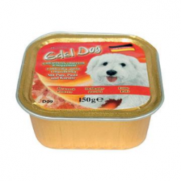 Консервы для собак Edel Dog (Паштет индейка+спагетти+морковь, 150 г.)