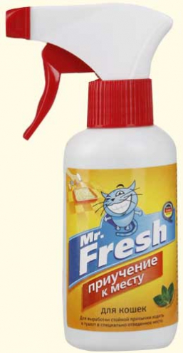 Спрей Mr. Fresh для приучения к месту для кошек (200 мл)