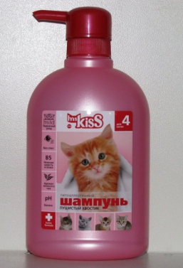 Шампунь Ms. Kiss Пушистый хвостик для котят (350 мл)