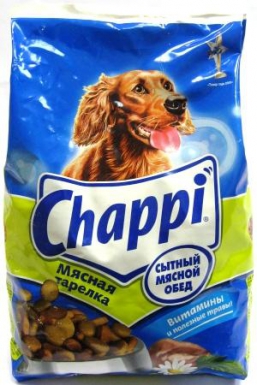 Сухой корм Chappi Мясная тарелка для собак всех пород (600 г)