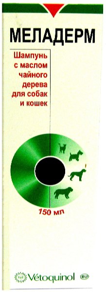 Шампунь Ветокинол Маладерм для очищения и ухода за кожей собак и кошек (150 мл)