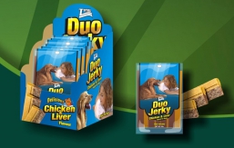 Лакомство Total Duet с ароматом курицы и печени для собак