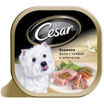 Консервы для собак Cesar (Куриное филе с тыквой и шпинатом , 100г.)