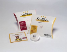 Инсектоакарицидный ошейник Scalibor Protector Band против блох и клещей для мелких и средних пород собак (48 см)