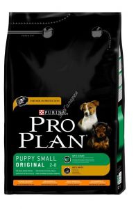 Сухой корм для щенков мелких пород Purina Pro Plan Puppy Small Original ( курица+рис, 3кг. )