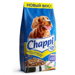 Сухой корм Chappi Аппетитная курочка для собак всех пород (600 г)