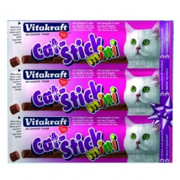 Лакомство Vitacraft Колбаски Cat-Stick для кошек с индейкой (12 г)