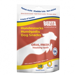 Лакомство Bozita Dog Snacks ORAL FRESH освежающее дыхание у собак (175 г)