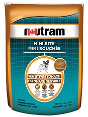 Сухой корм Nutram Mini Bite Sensitive Stomach Dog для привередливых маленьких собак ( 1,5 кг.)