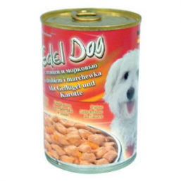 Консервы для собак Edel Dog (Нежные кусочки в соусе птица, 400 г.)