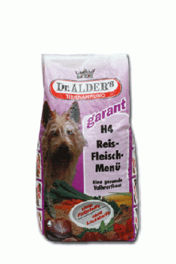 Сухой корм для собак Dr.Alders Н-4 Рисо-мясное меню (мясо+ рис, хлопья, 5 кг)