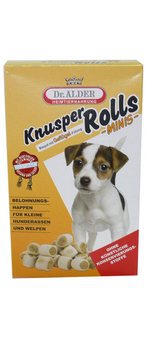 Лакомство Dr.Alder's Knusper Roll mini Печенье для щенков ( птица, 500 г.)