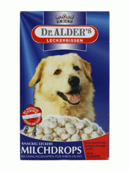 Лакомство Dr.Alder's Мильхдропс молочное лакомство для собак ( 250 г.)