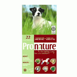 Сухой корм ProNature 22 Adult All Breeds на основе ягненка и риса для взрослых собак всех пород (18 кг)
