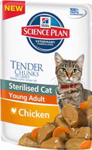   Hills Science Plan Young Adult Sterilised Chicken    (, 85, )