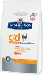   Hills Prescription Diet Feline C/D Multiare Urinary Tract Health Chicken        (, 1,5)