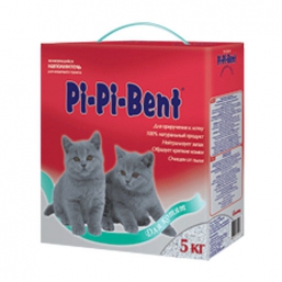 Наполнитель для котят Pi-Pi-Bent коробка 5кг