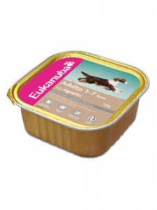Консервы Eukanuba Dog Alutray Adult rich in Lamb для взрослых собак с ягненком (150г)
