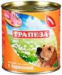 Консервы для собак Трапеза с бараниной (750 гр)